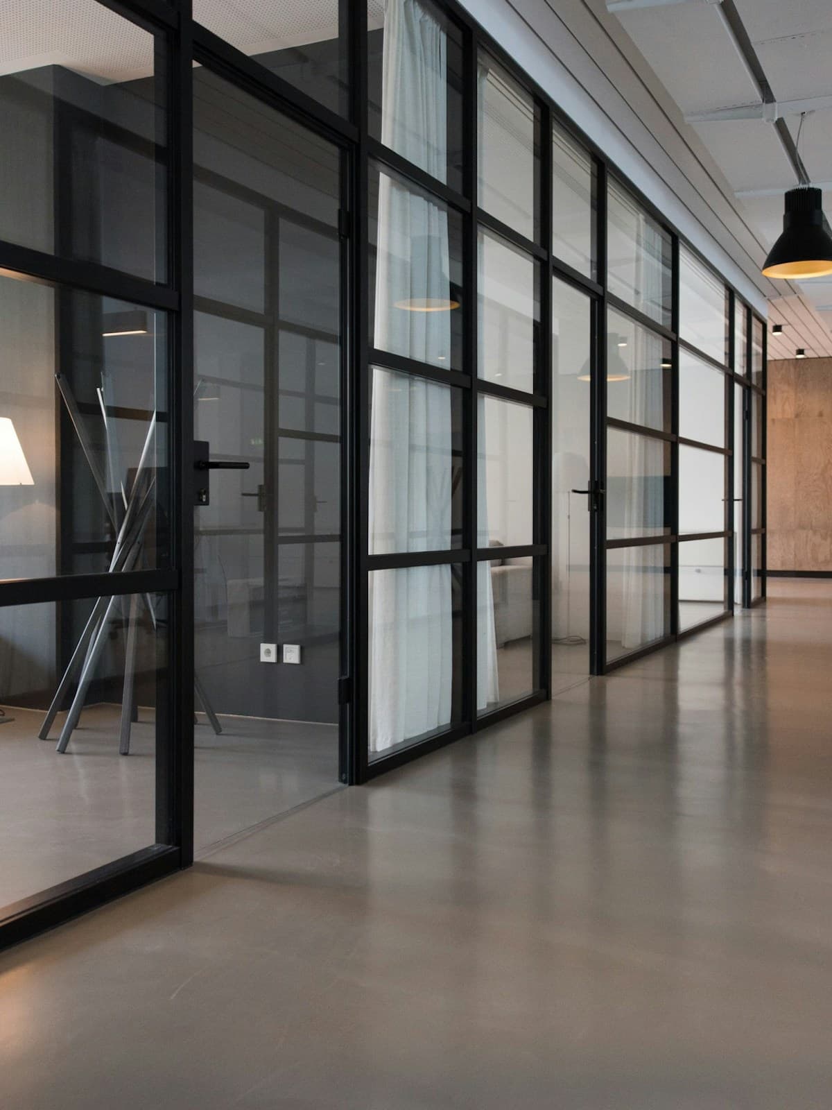 A calm, light-filled professional workspace