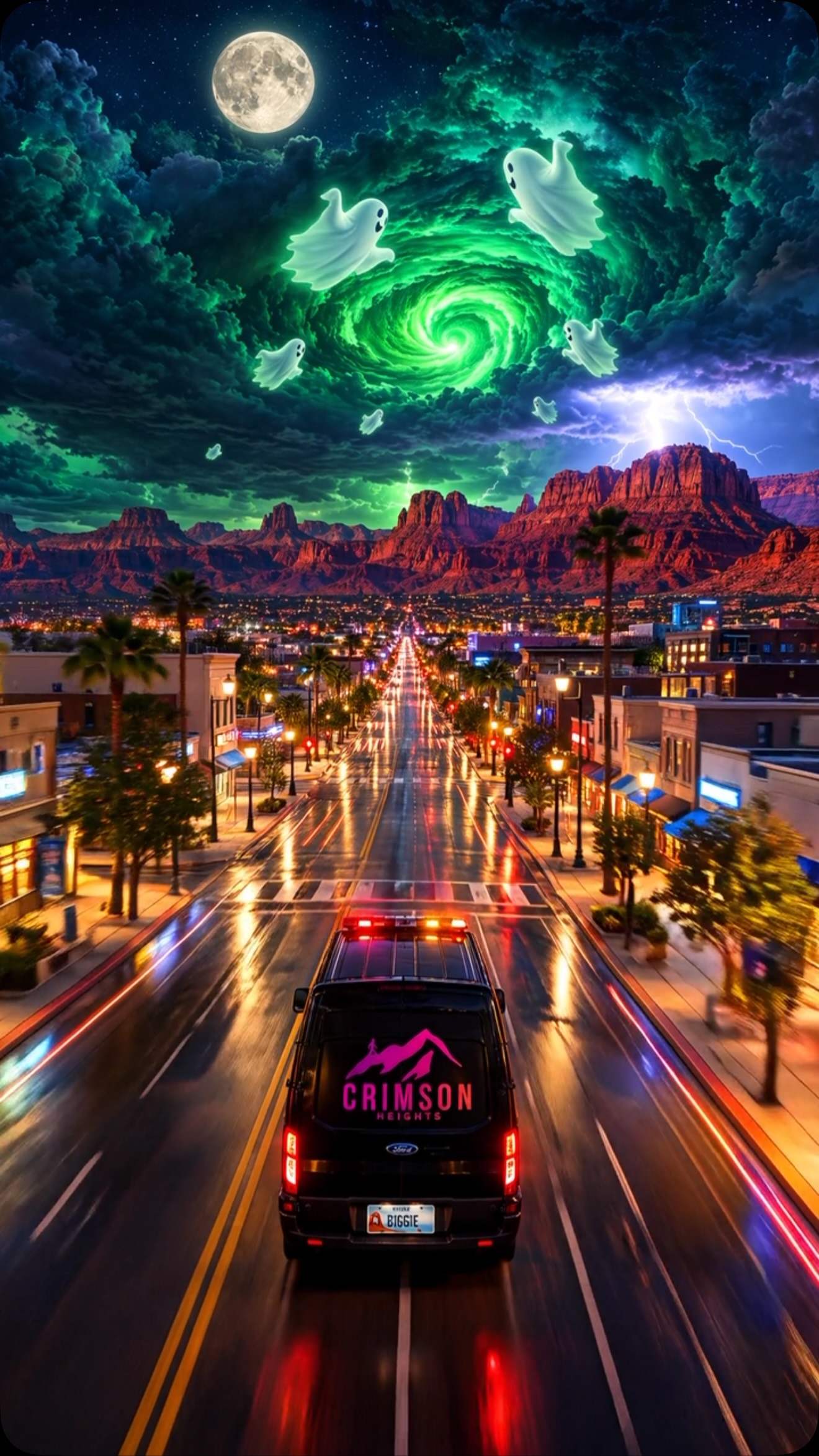 Something strange in your neighborhood? 👻 Who you gonna call… CRIMSON HEIGHTS.…